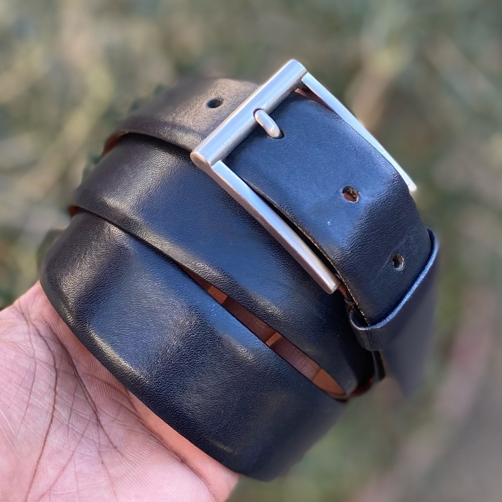 Fullum & Holt 🇨🇦 Made 💯 leather belt Sz 40/100